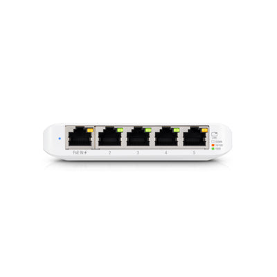 Ubiquiti USW-Flex-XG UniFi 5-Port Layer 2 Managed Desktop 10-Gigabit PoE+ Switch