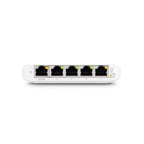 Ubiquiti USW-Flex-XG UniFi 5-Port Layer 2 Managed Desktop 10-Gigabit PoE+ Switch