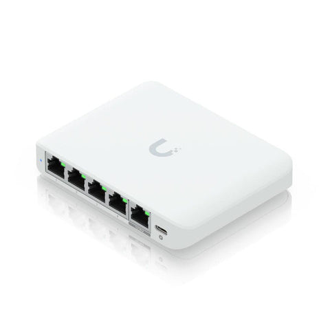 Ubiquiti USW-Flex UniFi 5-Port Layer 2 Managed Desktop Gigabit PoE Switch